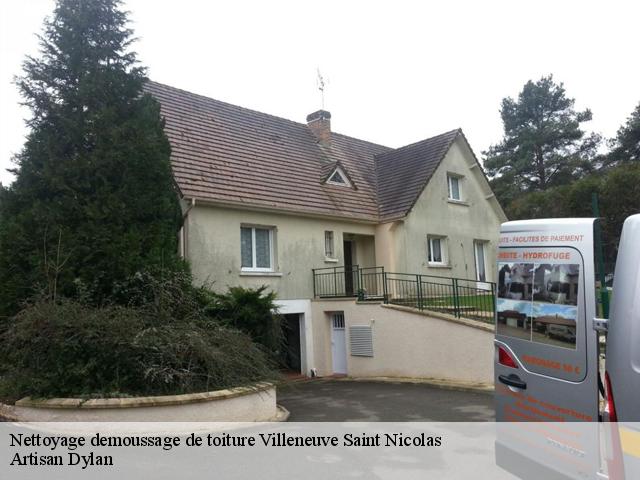 Nettoyage demoussage de toiture  villeneuve-saint-nicolas-28150 Artisan Dylan