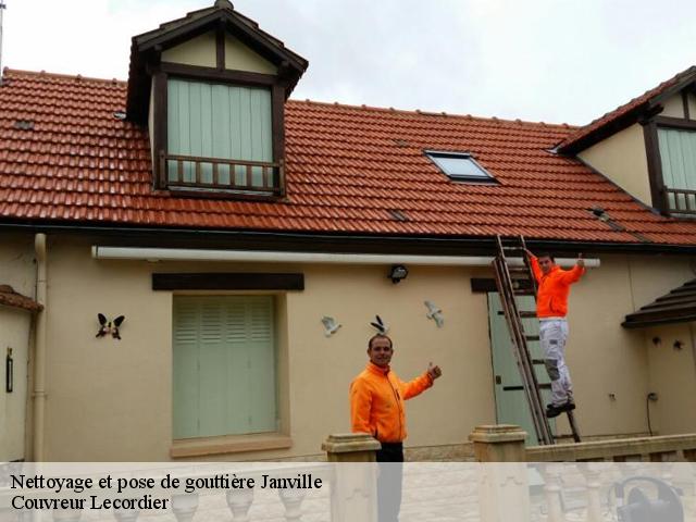 Nettoyage et pose de gouttière 28310