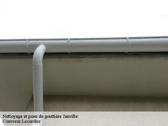 Nettoyage et pose de gouttière janville-28310 Couvreur Lecordier