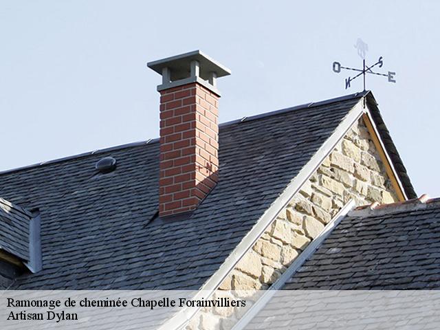 Ramonage de cheminée  chapelle-forainvilliers-28500 Artisan Dylan